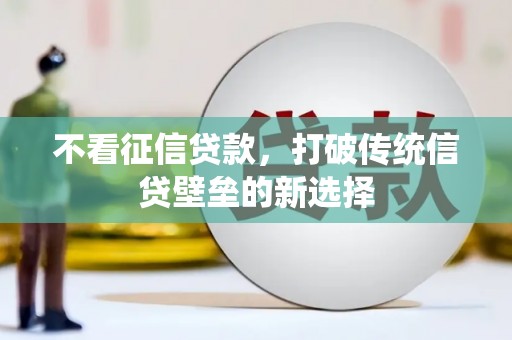 临潼不看征信贷款，打破传统信贷壁垒的新选择