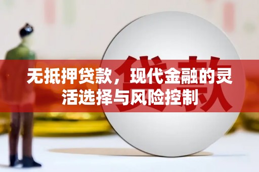临潼无抵押贷款，现代金融的灵活选择与风险控制