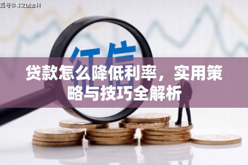 临潼贷款怎么降低利率，实用策略与技巧全解析