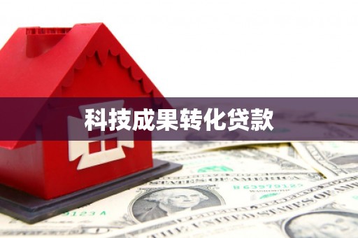 临潼科技成果转化贷款