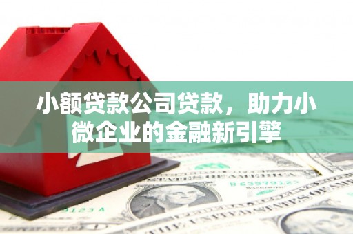 临潼小额贷款公司贷款，助力小微企业的金融新引擎