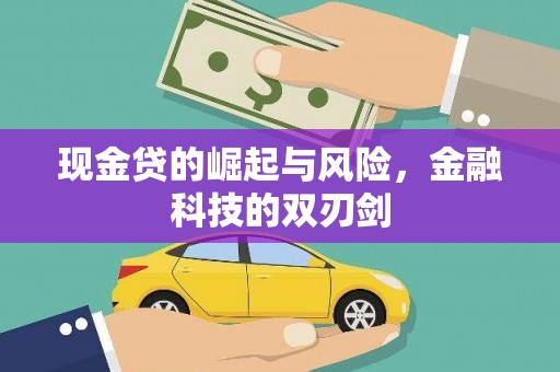 临潼现金贷的崛起与风险，金融科技的双刃剑
